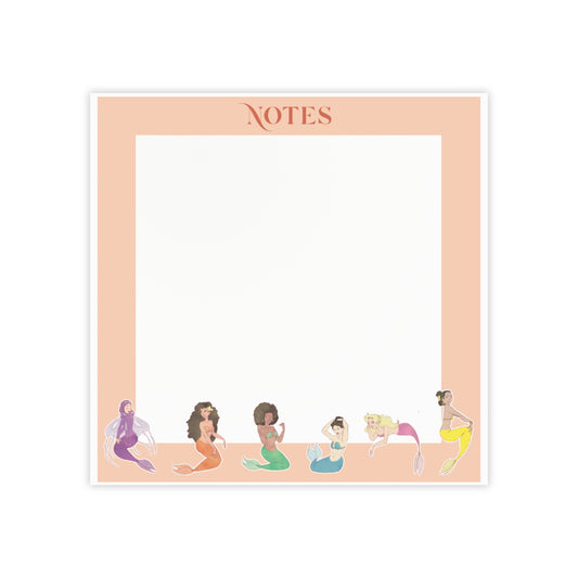Mermaid-Themed Post-it® Note Pads - Cute Stationery for Organization and Inspiration