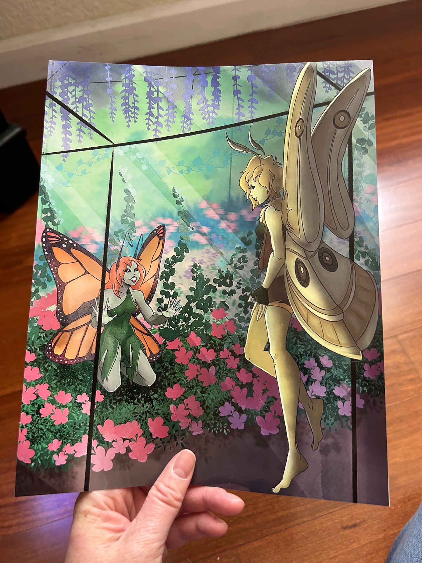 Butterfly and Moth - Print