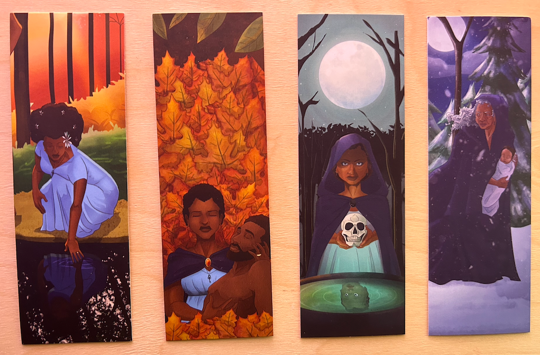 Autumn to Winter Bookmark Collection