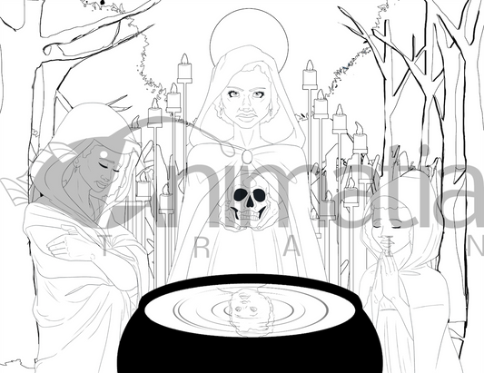 Samhain Coloring Page